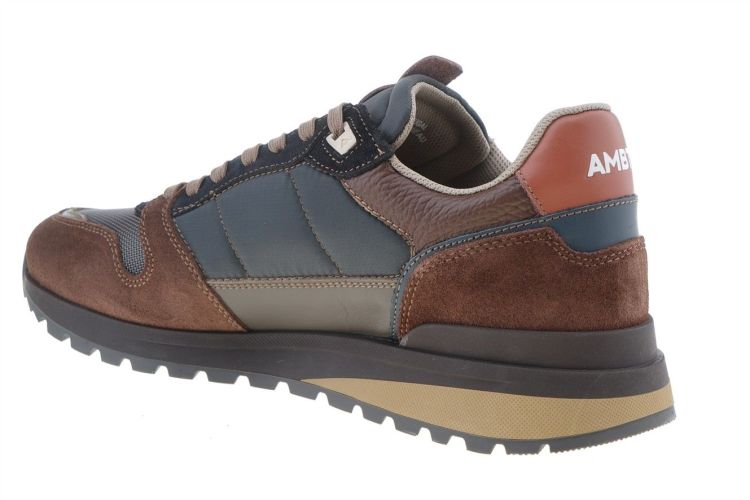 AMBITIOUS Teddy (14023T-11277AM DK BROWN/GREY) - Schoenen Danneels (Brugge)