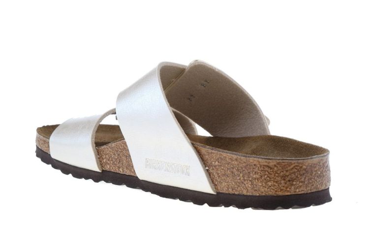 BIRKENSTOCK Birko-Flor/Cushion Buckle (SYDNEY PEARL WHITE) - Schoenen Danneels (Brugge)