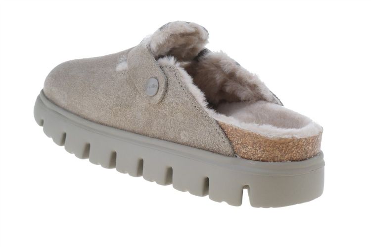 BIRKENSTOCK Papillio - Wol (BOSTON CHUNCKY TAUPE) - Schoenen Danneels (Brugge)