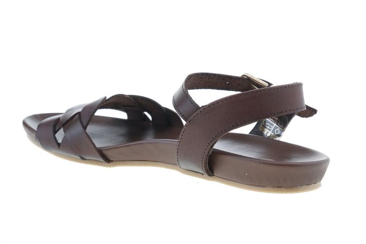 FRED DE LA BRETONIERE Clover Jessy Sandal (FR001603761W DARK BROWN) - Schoenen Danneels (Brugge)