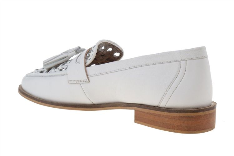 FRED DE LA BRETONIERE Fairy Woven Loafer (FR001200961W WHITE) - Schoenen Danneels (Brugge)