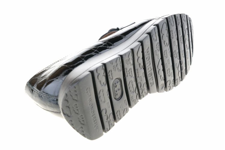 WONDERS Fashion That Fits (A-2430 NEGRO) - Schoenen Danneels (Brugge)