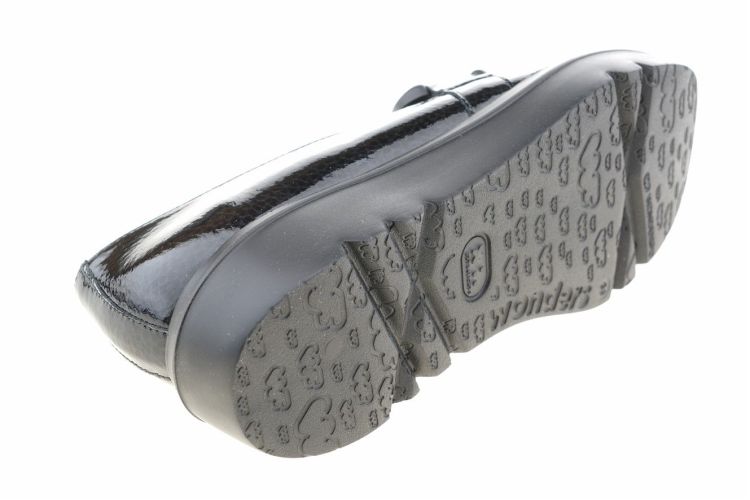WONDERS Fashion That Fits (A-2821 NEGRO) - Schoenen Danneels (Brugge)